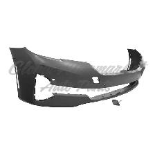 Bmw 5 Series 2021-2023 Bumper Front W/Tow Hook/2 Park Assist