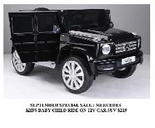MERCEDES KIDS BABY CHILD RIDE ON 12V CAR SUV WITH REMOTE - Photo 5