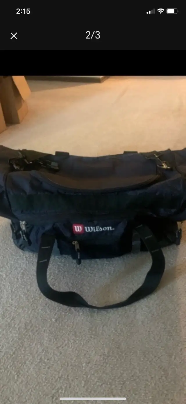 Brand new Wilson duffel bag!