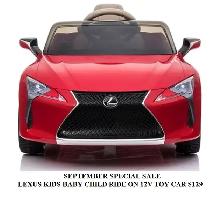 LEXUS KIDS, BABY, CHILD RIDE ON 12V CAR WITH REMOTE - Photo 4