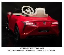 LEXUS KIDS, BABY, CHILD RIDE ON 12V CAR WITH REMOTE - Photo 8