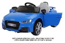 AUDI TT RS CHILD, BABY, KIDS RIDE ON 12V CAR WITH REMOTE - Photo 3