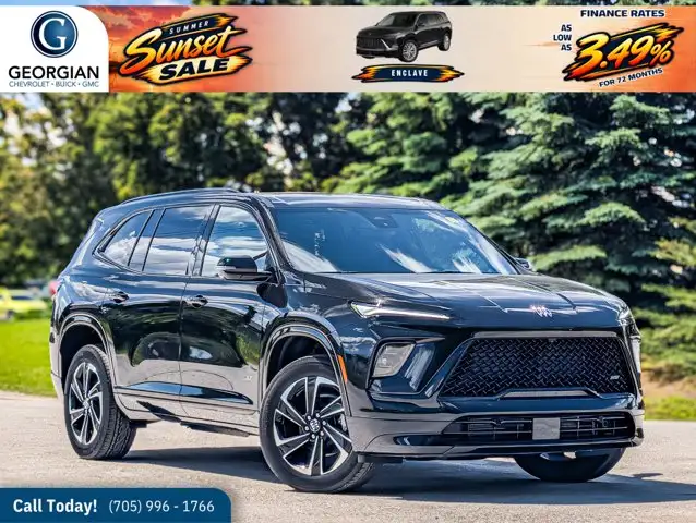 2026 Buick Enclave Sport Touring- Power Pano Sunroof - Bose