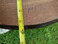 Vintage tilt top accent table - Photo 5