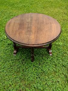 Vintage tilt top accent table - Photo 6