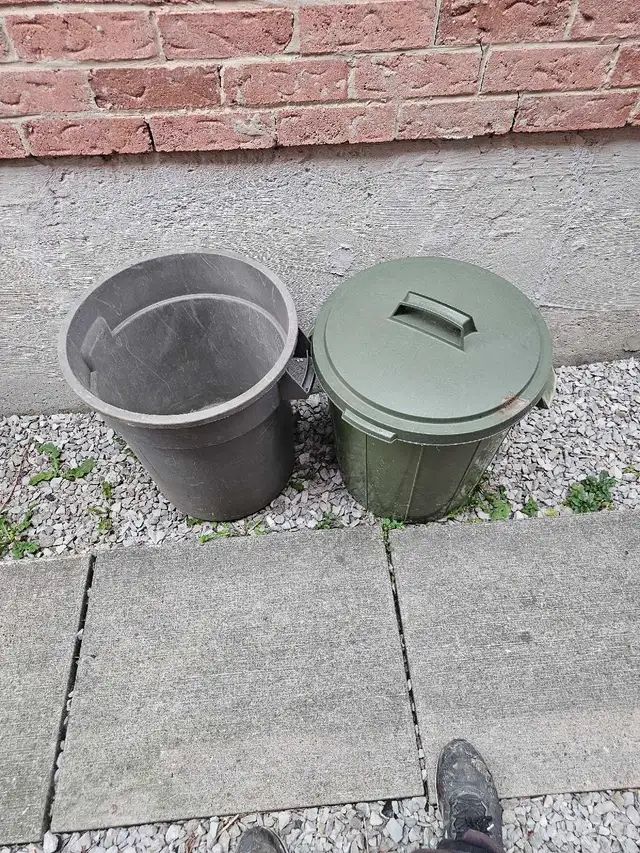 Plastic Utility Bins both $15 Rubbermaid