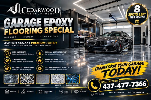 Garage concrete coating / resin kit & help laying it down