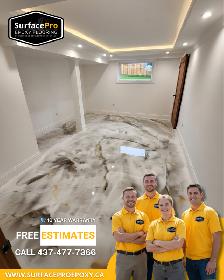 Garage concrete coating / resin kit & help laying it down - Photo 3