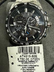 Citizen Eco-Drive At4010 titanium men’s watch