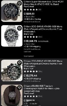 Citizen Eco-Drive At4010 titanium men’s watch - Photo 6