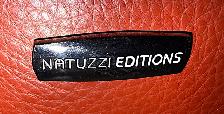Natuzzi Editions Red Italian Leather Power Reclining Sofa/Chair - Photo 7