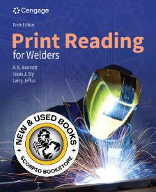 Print Reading for Welders 10th Edition Jeffus 9781337397940