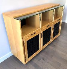 Multi-Purpose Wood Display Cabinet/Credenza/Sideboard - Photo 2