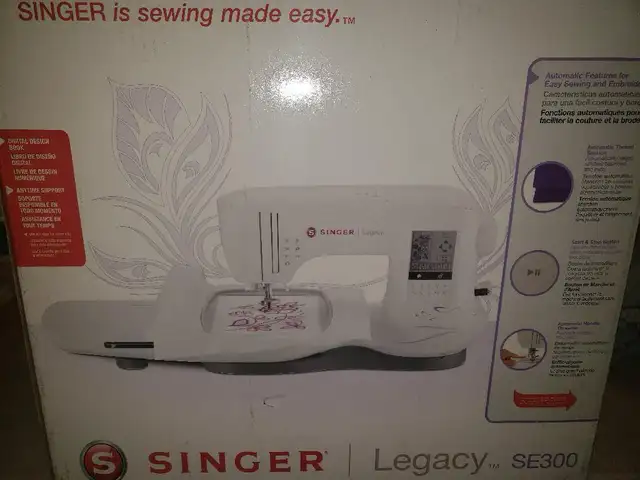 Brand New Singer Sewing And Embroidery Machine