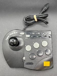 Asciiware Fighter Stick SG-6 Sega Genesis Flightstick Controller