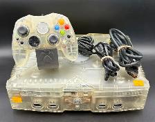 Refurbished Limited Edition Crystal XBOX Complete with Remote