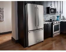 Kitchenaid KRFF305ESS 36' Standard Depth French Door Fridge 25.2 - Photo 5