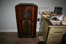 Radio ancien Marconi model 82 propre complet(Livraison possible)