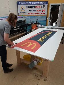 FAST Teardrop and Feather Double Sided Custom Printed Flags Flag - Photo 2