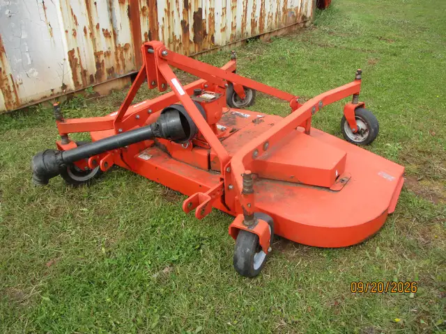 Finish mower