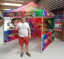 8ft and 10ft Trade Show Display Exhibits Expo Fabric Displays - Photo 3