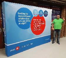 8ft and 10ft Trade Show Display Exhibits Expo Fabric Displays - Photo 7