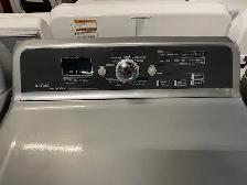 Laveuse sécheuse top load grises grande capacité Maytag - Photo 4