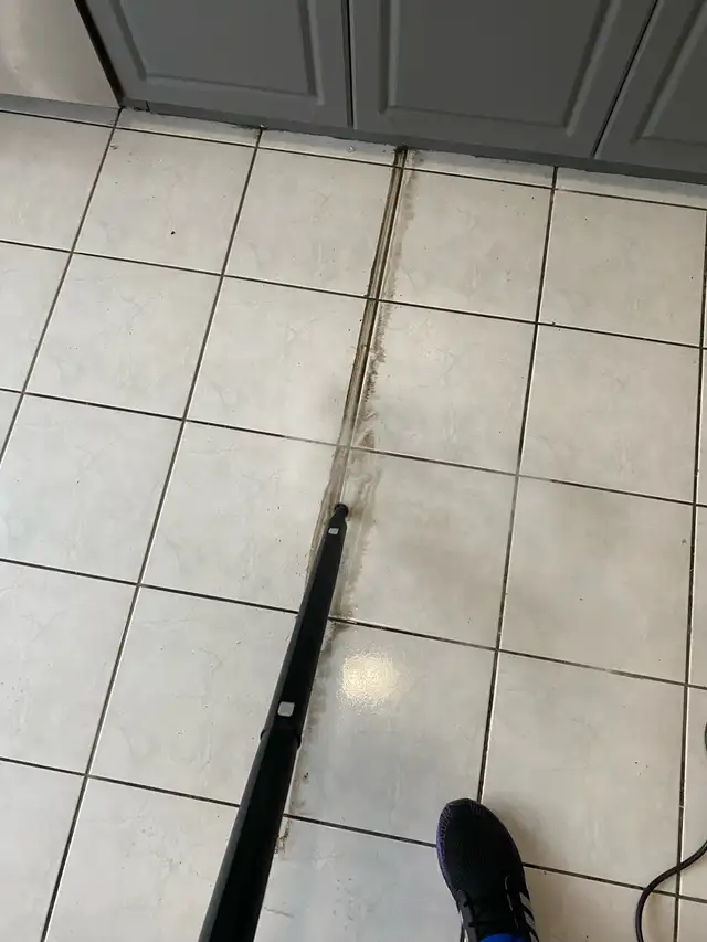 Kitchen Floor Tiles and Grout Cleaning $150