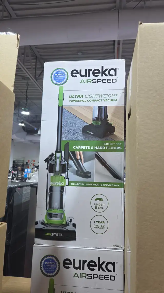 EUREKA AIR SPEED VACUUM FOR CARPET AND FLOORS