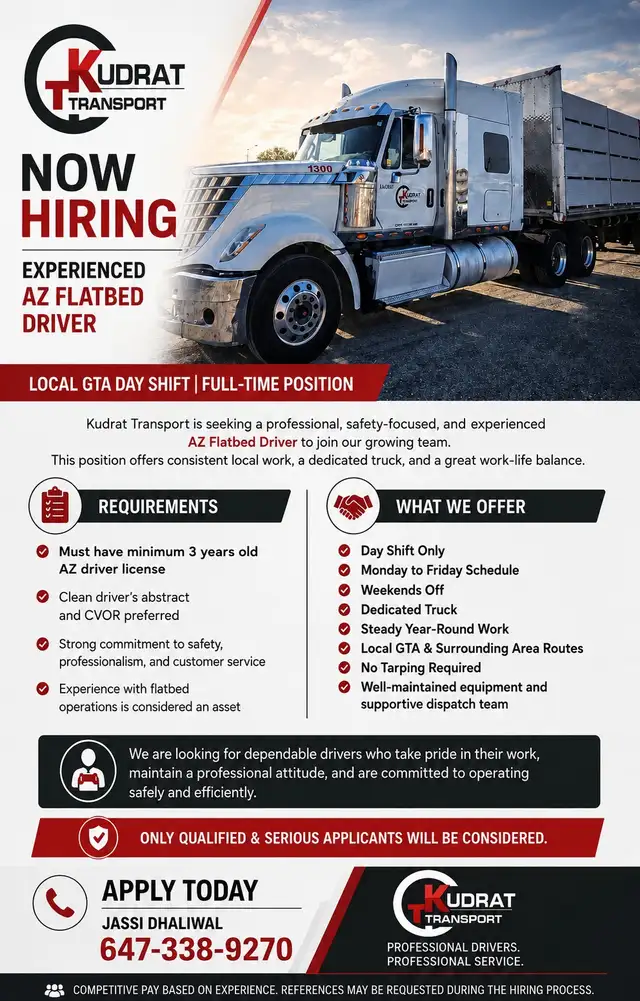 AZ Flatbed Driver