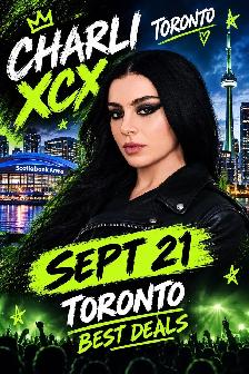 Charli XCX - Sept 21 (Toronto) - BEST PRICES