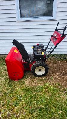 MTD snowblower 10hp 28'cut $600 obo ph.902 565-7430