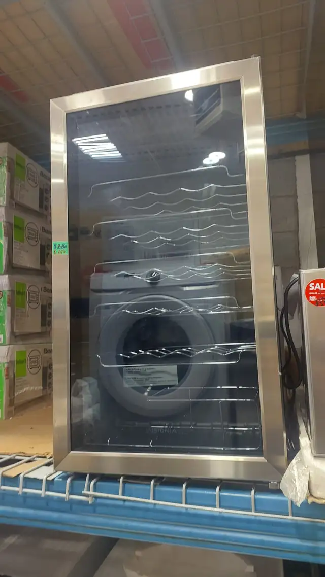 Beverage Cooler - Insignia 3.3 Cu.Ft. 29 Bottles NS-WC29SS3-C