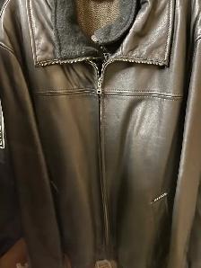 MANTEAU (X) EN CUIR LARGE ET XL - Photo 2