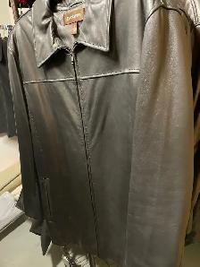 MANTEAU (X) EN CUIR LARGE ET XL - Photo 4
