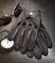 MEN'S ULTRATHIN UNLINED ITALIAN SHEEPSKIN DRIVING GLOVES