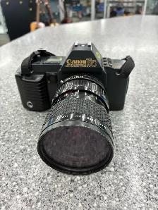 Canon T70 SLR Camera w/ Kiron 28-70 Macro Lens