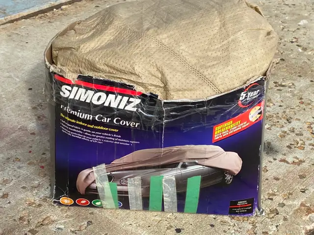 Simoniz Premium Car Cover for Winter Storage. Size Small.