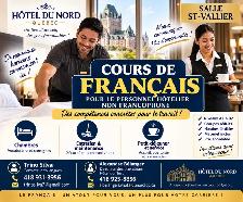 Cours de français pour le personnel hôtelier