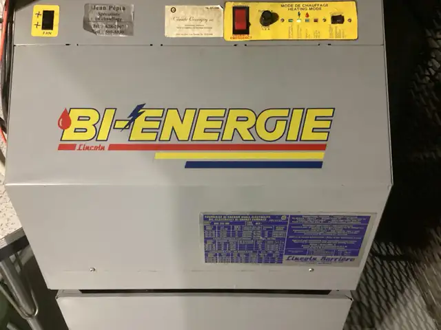 Fournaise Bi-Energy Lincoln    BIE 20-90