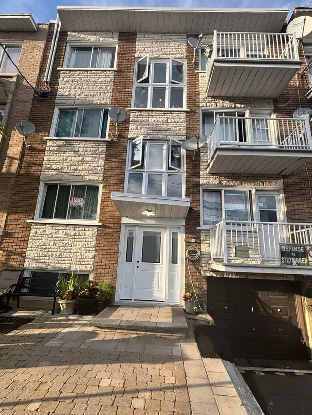 Appartement 5 1/2 à louer : spacieux avec bel éclairage naturel