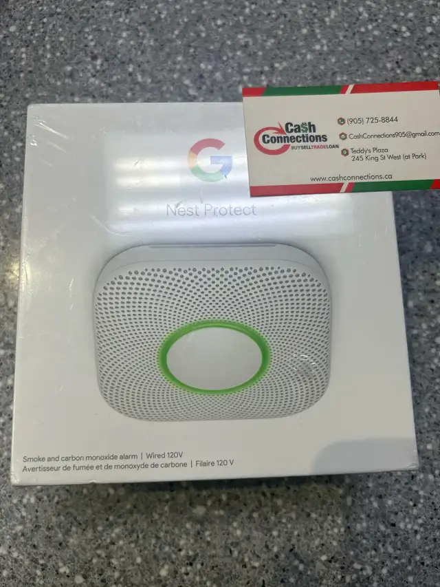 Google Nest Smake and Carbon detector New in Box
