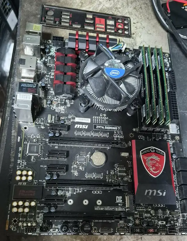 MSI Z97A Gaming 7   i7-4790K   32GB DDR3 – $199 OBO
