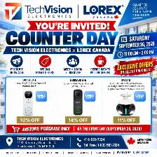 LOREX DOORBELL AND CAMERA ON SALE