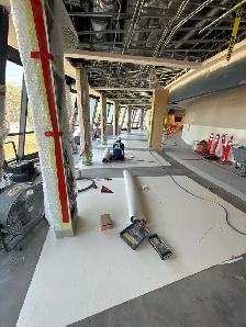 Marmo flooring installer or PVC coving welder