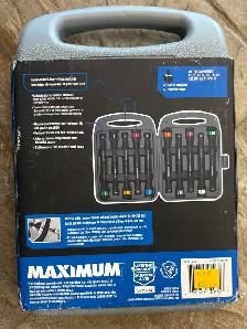 NEW / UNOPENED Maximum 10pc 1/2' Drive Torque Extension Set - Photo 2