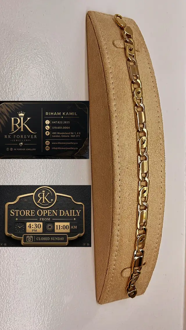 10K  yellow Gold Bracelet  # R 42