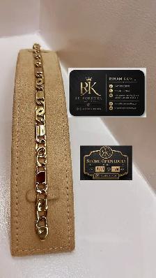 10K  yellow Gold Bracelet  # R 42 - Photo 3