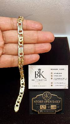 10K  yellow Gold Bracelet  # R 42 - Photo 4