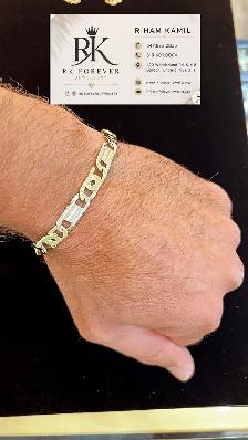 10K  yellow Gold Bracelet  # R 42 - Photo 8